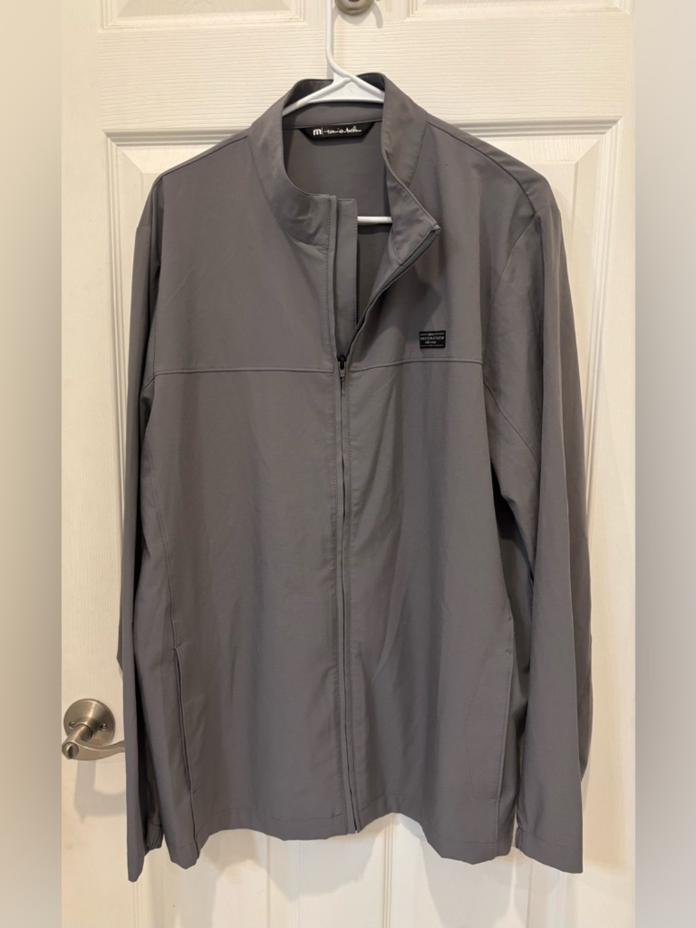 Travis Mathew 2.0 Full Zip Lightweight Gray‎ Golf Jacket